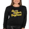 5X-Large Black Mens Script Go Taylor's Boyfriend Sweatshirt Crewneck view 2