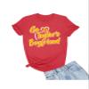 3X-Large Red Mens Script Go Taylor's Boyfriend T-Shirt view 1
