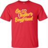 3X-Large Red Mens Script Go Taylor's Boyfriend T-Shirt view 2