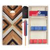 CornholeGamesUSA Pro Cornhole Boards Set | Made in USA | 3/4 Baltic Birch | No Bounce | Triple Thick Legs | Two Brace & Handles, Tournament 2x4 Regulation Set with Score Tower & Cornhole Bags view 1