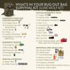 TacPreps 72-Hour Survival Kit | 45L Bug Out Bag | Survival Gear with First Aid, Water Filter, Food, Tools | Camping, Hiking, Outdoor Preparedness Equipment (1 Person - Lone Wolf Kit) view 2