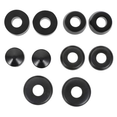 BESPORTBLE Skateboard Bushings with Pivot Cups and Washers Shockproof Pu Material for Enhanced Cushioning Easy Installation for All Skill Levels Durable and Elastic Skateboard Accessories