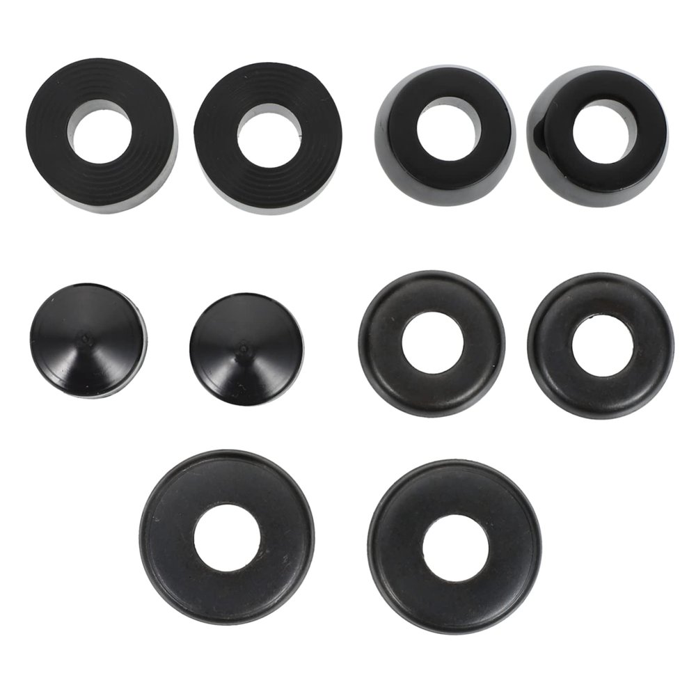BESPORTBLE Skateboard Bushings with Pivot Cups and Washers Shockproof Pu Material for Enhanced Cushioning Easy Installation for All Skill Levels Durable and Elastic Skateboard Accessories