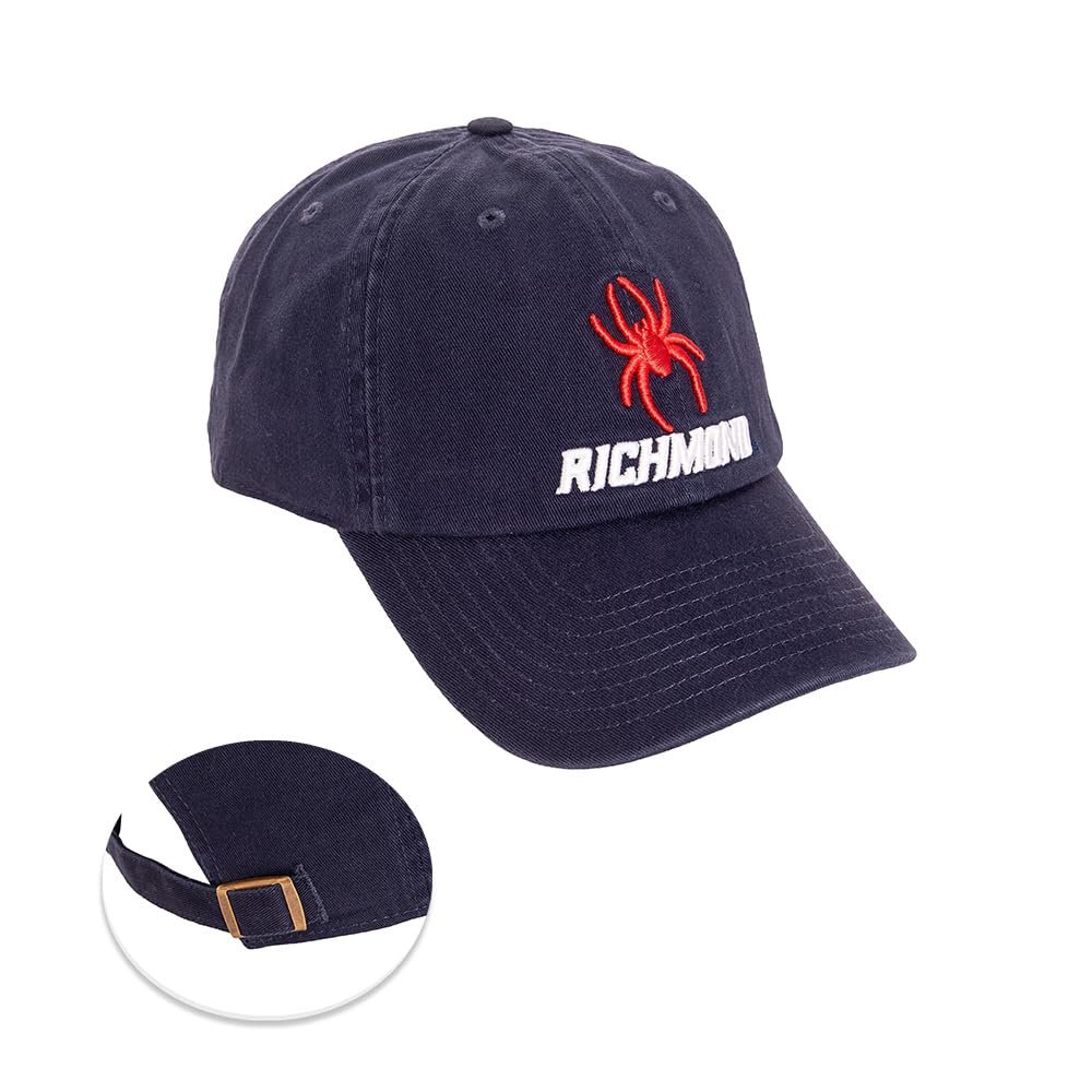 Desert Cactus University of Richmond Baseball Hat Spiders UR Brimmed Embroidered Hats Cap Adjustable Cloth Strap Adult (Style D) Blue