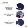Desert Cactus Caifonia State University Fresno Baseball Hat Bulldogs Embroidered Cap with Adjustable Cloth Strap Adult (Style C) Blue view 4