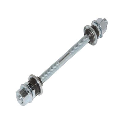 ALTALINE Bicycle 5/16" x 140mm Long Front Axle Hub 26T, Multiple Colors (Chrome)