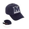 Desert Cactus Monmouth University Baseball Hat Hawks Brimmed Embroidered Hats Cap Adjustable Cloth Strap Adult (Style D) Blue view 1