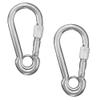 Five Oceans 5/16" Snap Hook with Screw Nut & Eyelet, AISI316 Stainless Steel, 2-Pack - FO455-M2 view 1