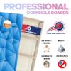 CornholeGamesUSA Pro Cornhole Boards Set | Made in USA | 3/4 Baltic Birch | No Bounce | Triple Thick Legs | Two Brace & Handles, Tournament 2x4 Regulation Set with Score Tower & Cornhole Bags view 2