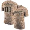 Customized Camo Baseball T Shirts Personalized Round Neck Team Jersey Sports Uniforms with Name & Number Printed for Men/Women/Youth view 1