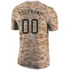 Customized Camo Baseball T Shirts Personalized Round Neck Team Jersey Sports Uniforms with Name & Number Printed for Men/Women/Youth view 3
