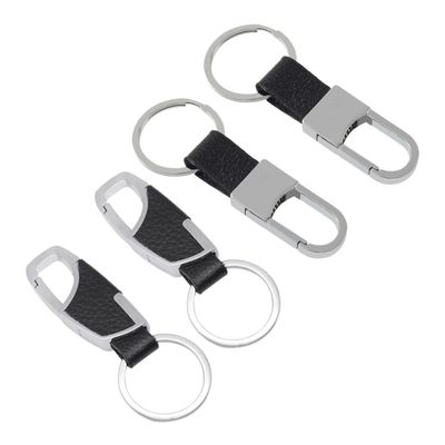 CALLARON 4pcs Keychain Clip Lanyard for Keys Keychain Wallet Carabiner Men Hook Strong Zinc Alloy Versatile and Comfortable