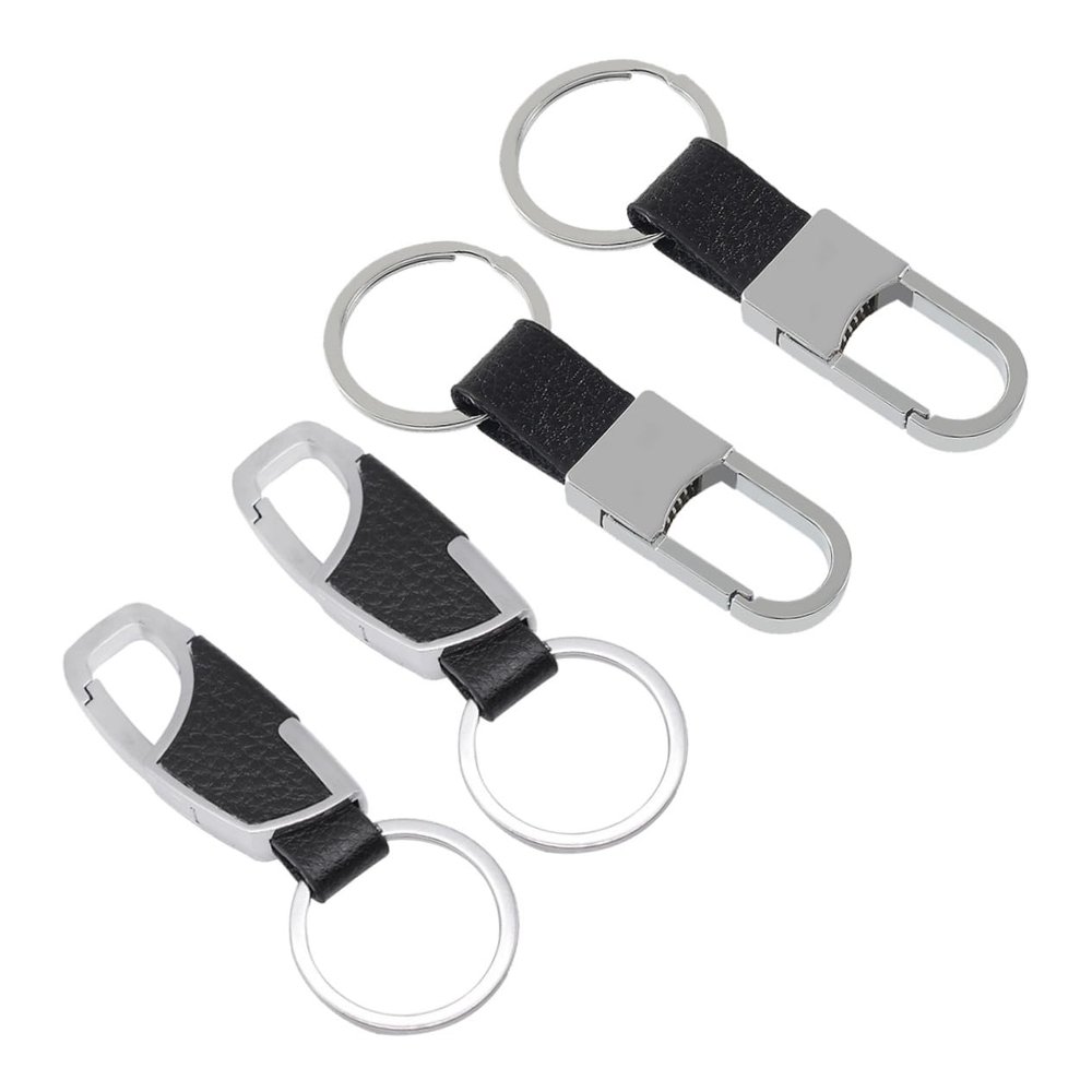 CALLARON 4pcs Keychain Clip Lanyard for Keys Keychain Wallet Carabiner Men Hook Strong Zinc Alloy Versatile and Comfortable