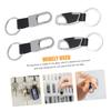 CALLARON 4pcs Keychain Clip Lanyard for Keys Keychain Wallet Carabiner Men Hook Strong Zinc Alloy Versatile and Comfortable view 2