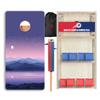 CornholeGamesUSA Pro Cornhole Boards Set | Made in USA | 3/4 Baltic Birch | No Bounce | Triple Thick Legs | Two Brace & Handles, Tournament 2x4 Regulation Set with Score Tower & Cornhole Bags view 1