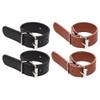 BESPORTBLE Bicycle Basket Straps Set 2 Pairs Pu Aluminum Alloy Front Basket Fastening Straps Universal Basket Front Straps view 1