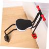Yardwe Boy Girl Quick Dismounting Bike Seat Preposed Safety Seat with Armrest and Pedals for Boy Girl Standard Black Compatible with Mountain Bikes view 2
