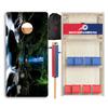 CornholeGamesUSA Pro Cornhole Boards Set | Made in USA | 3/4 Baltic Birch | No Bounce | Triple Thick Legs | Two Brace & Handles, Tournament 2x4 Regulation Set with Score Tower & Cornhole Bags view 1