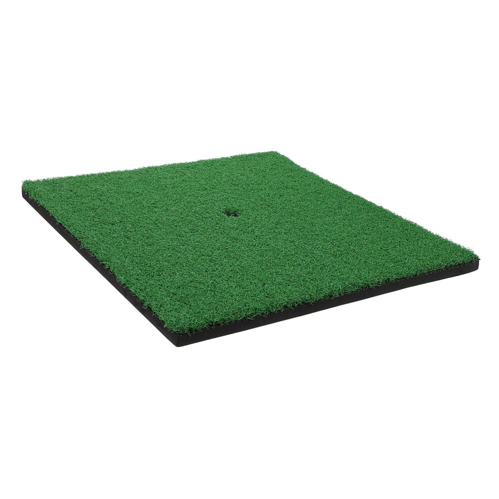 BESPORTBLE Golf Practice Mat for Indoor and Outdoor Training Artificial Turf Swing Pad Compact and Portable Hitting Mat for Beginners and Boys and Girls