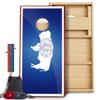CornholeGamesUSA Pro Cornhole Boards Set | Made in USA | 3/4 Baltic Birch | No Bounce | Triple Thick Legs | Two Brace & Handles, Tournament 2x4 Regulation Set with Score Tower & Cornhole Bags view 1