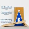 CornholeGamesUSA Pro Cornhole Boards Set | Made in USA | 3/4 Baltic Birch | No Bounce | Triple Thick Legs | Two Brace & Handles, Tournament 2x4 Regulation Set with Score Tower & Cornhole Bags view 2