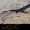 WhiteRiver Exodas 3 Black Canvas Micarta WREX3-MBL, view 3