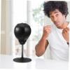 Sosoport Tabletop Boxing Ball Suction Cup for Stress Relief and Eye Coordination Training Black Punching Ball Spring Stand for and Agility Exercise view 4