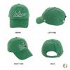 Desert Cactus University of South Florida Baseball Hat USF Bulls Brimmed Embroidered Hats Cap Adjustable Cloth Strap Adult (Style E) Green view 3