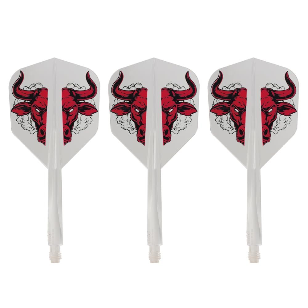 CONDOR AXE AUSSIE BULL Mal Cuming Player Model Condor Axe Aussie Bull Mal Cumming Small M Clear Darts Flight