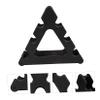 BESPORTBLE Professional Dumbbell Stand Compact Plastic Dumbbell Holder Rack for Home Gym Design Stable Skid Base for Small Weights Storage view 4