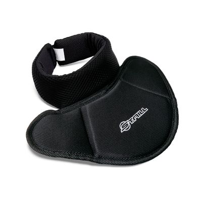 Generic InHockey Ice Hockey Neck and Collarbone Guard Protection from Hits and Cuts Sizes Senior Junior and Youth Helps to Avoid Knock Injuries and Skate Lacerations (Black, YTH)