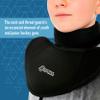 Generic InHockey Ice Hockey Neck and Collarbone Guard Protection from Hits and Cuts Sizes Senior Junior and Youth Helps to Avoid Knock Injuries and Skate Lacerations (Black, YTH) view 2