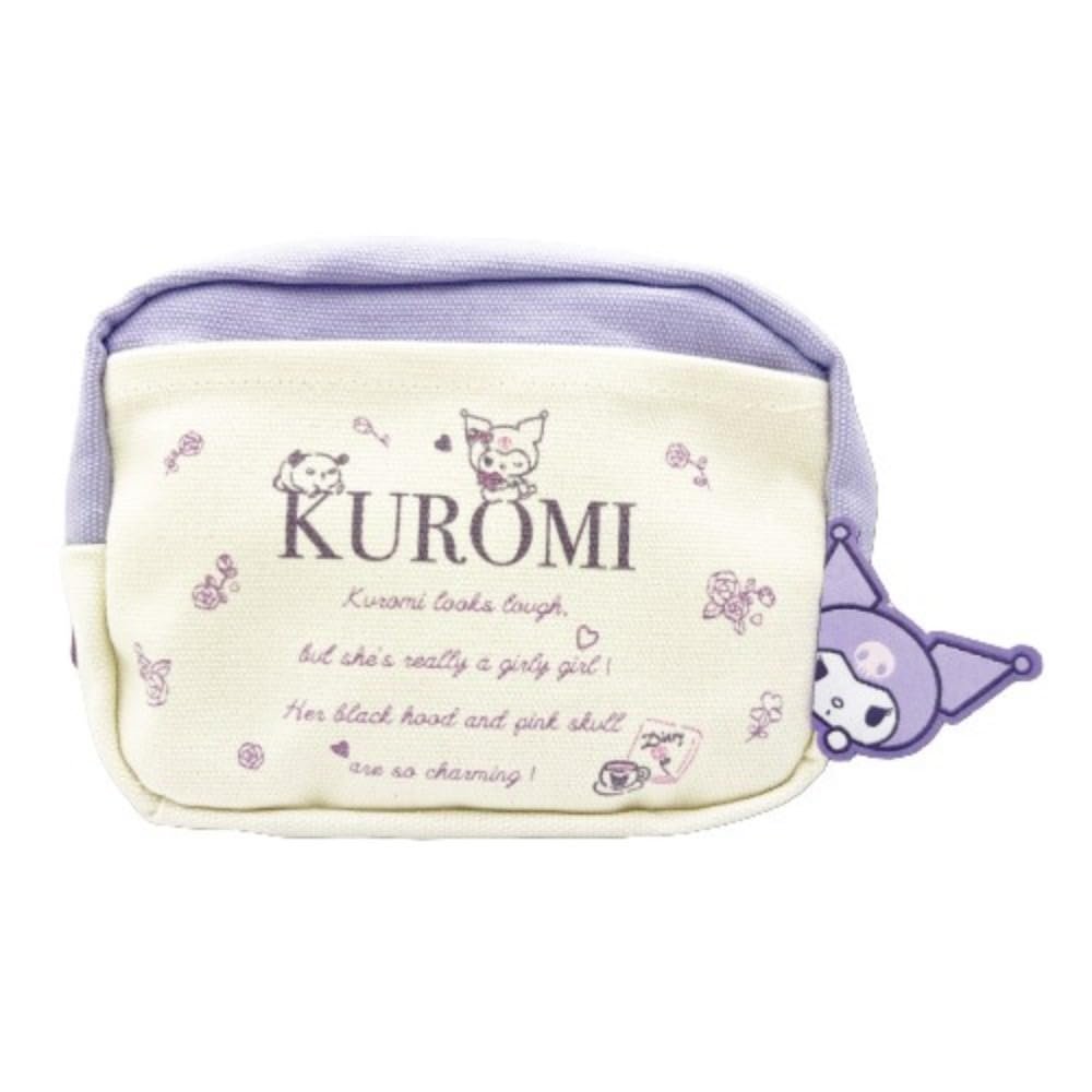 (Hatakeyamashoji) Hatayama Shoji 64201883 Canvas Pouch, Chromi, H 3.9 x W 5.9 x D 2.8 inches (10 x 15 x 7 cm)