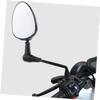 Yardwe 360degree Foldable Bike Helmet Mirror Adjustable Rotational Lightweight Reflective View for Cycling Safety Easy Installation with Ultra-strong Adhesive Pad view 2