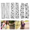SUPVOX Women Lace Sunscreen Sleeves 3 Pairs Fingerless Arm Covers Uv Protection Breathable Cooling Lightweight for Outdoor Activities view 3