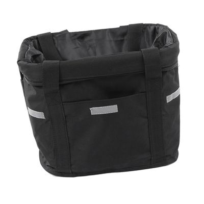 Yardwe Cycling Basket Waterproof Car Basket Front Hanging Storage Bag Durable Canvas Quick Release Buckle Easy to Attach Detach Perfect for Shopping Pet Carrier and Outdoor Activities
