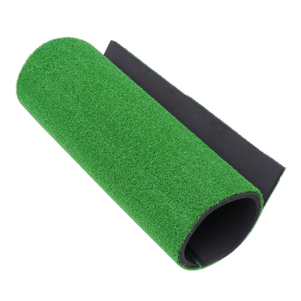 Artificial Turf Golf Mat 50x80cm Practice Swing Mat Realistic Feel Hitting Pad for Golf
