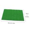 Artificial Turf Golf Mat 50x80cm Practice Swing Mat Realistic Feel Hitting Pad for Golf view 3