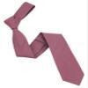 Entwineno Mens Slim Width Color Linen Neckties - Standard and Extra Long Tie (Chianti, Standard 58 ") view 3