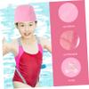 BESPORTBLE Boys and Girls Cartoon Swim Cap Ear Design for Hair for Swimming Pool and Bathing Fun for Boy Girl and Students view 3
