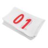 BESPORTBLE Sports Bibs Set Safety Pins Waterproof Competition Race Numbers for Running Events 10-Piece Sports Game Number Bibs for Athletes view 1