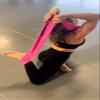 GripSling Raw Training Straps for Fitness, Strength Training and Calisthenics Exercise - Use at the Gym, for Traveling, and Outdoor Workouts - XL Strap Only (Hot Pink) view 2