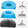 BESPORTBLE 1set Skateboard Cushion Portable Pu Truck Bushing for Enhanced Ride Comfort Rough Surfaces Easy to Install Shockproof Pad for Skateboarders view 2