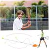 BESPORTBLE 1set Tennis Training Base Spherical Groove Design Self-Study Tool for Beginners Includes Balls Durable and Material for Family Fun view 2