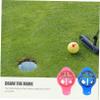BESPORTBLE 6sets Golf Markers Liner Tool Compact and Portable Drawing Cap Random Colors for Easy Identification and Alignment view 4