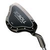 Intech EZ Roll Golf Chipper Club | Back-Weighted Design with Alignment Lines | 35 Length 35 Loft | Right Handed for Men and Women | Short Game Control, Black Nickel view 2