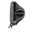 Intech EZ Roll Golf Chipper Club | Back-Weighted Design with Alignment Lines | 35 Length 35 Loft | Right Handed for Men and Women | Short Game Control, Black Nickel view 3