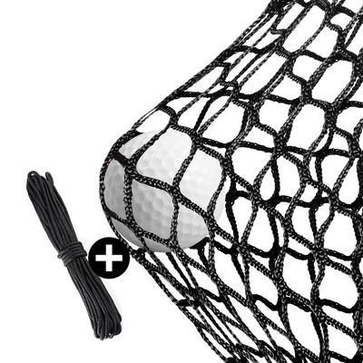 Practice Golf Nets - Ideal for Golf, Hockey, Baseball - Sports Netting, Impact Equipment - Perfect for Backyard Driving, Chipping, Hitting, Pitching Simulators (Black, 10x15 Feet)