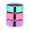 1set Resistance Bands for Exercise Yoga and Strength Training Includes Elastic Straps for Glutes Legs and Full Body Workouts Pink Purple Green view 1