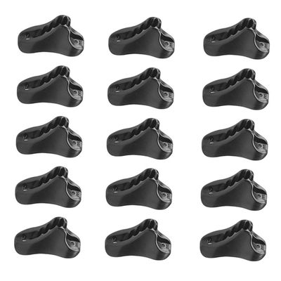 BESPORTBLE 50pcs Parachute Cord Buckles for Camping Tents Heavy-Duty Wind Rope Adjusters Secure Grip for Outdoor Activities for Sleeping Bags Backpacks Compact for Versatile Use
